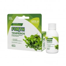 92553 - Fertilizante Orgânico NPK+8 Forth Temperos Concentrado 60ml