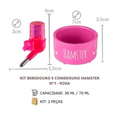 93562 - KIT BEBED/COMED PLAST ROEDORES N1 RS 