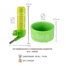 93564 - KIT BEBED/COMED PLAST ROEDORES N2 VD 