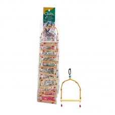 93781 - Brinquedo Balanço com Biju Luxo P Colorido I 12 Unidades Club Pet