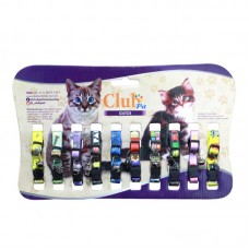 93939 - COLEIRA ELAST GATO C/GUIZO/PINGEN C/10UN