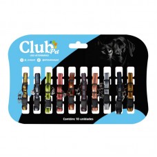 94062 - COLEIRA ELAST GATO BRILH PING 10UN