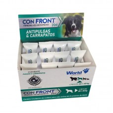 94281 - Antiparasitário Confront Plus 2,68 Spot On Cães 20 a 40 I Display com 12 Pipetas