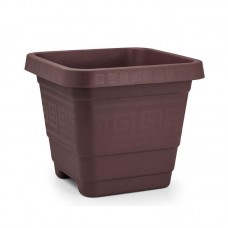94732 - VASO PLAST QUADRADO N6 MR