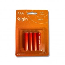 95064 - PILHA DE ZINCO CARVAO AAA R03 C/4UN