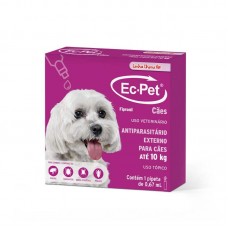 95234 - Antipulgas Ec Pet 0,67ml uso Tópico para Cães até 10 Kg I 1 Pipeta