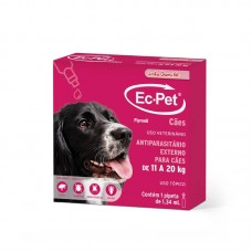 95235 - Antipulgas Ec Pet 1,34ml uso Tópico para Cães 11 a 20 Kg I 1 Pipeta