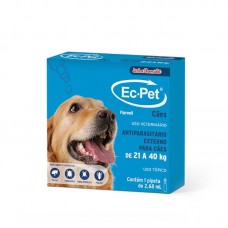 95236 - Antipulgas Ec Pet 2,68ml uso Tópico para Cães 21 a 40 Kg I 1 Pipeta
