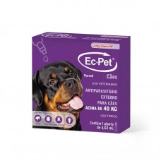 95237 - Antipulgas Ec Pet GG 4,02ml uso Tópico para Cães Acima de 40 Kg I 1 Pipeta