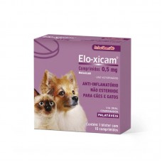 95238 - Anti-Inflamatório Elo Xicam 0,5mg Meloxicam não Esteróide l 10 Comprimidos