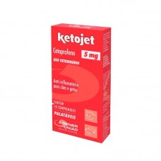 95422 - Anti-Inflamatório Ketojet 5mg Cetoprofeno l 10 Comprimidos