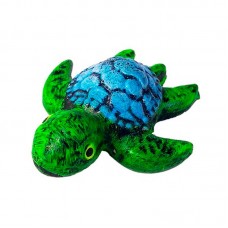 96600 - ENFEITE TARTARUGA MARINHA DECORADA